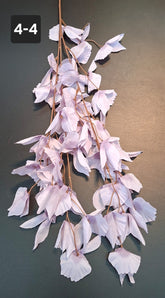 Ramură decorativă cu frunze lila - 102cm